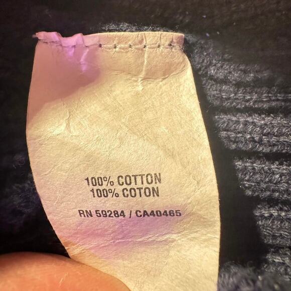 THE CHILDREN’S PLACE NAVY BLUE CABLE-KNIT SWEATER VEST BOYS SIZE 7/8 - Picture 4 of 4